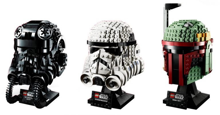 LEGO Star Wars – Casques de Stormtrooper et Boba Fett et TIE Fighter (Lego 75276 et 75277 et 75274) (MAJ)