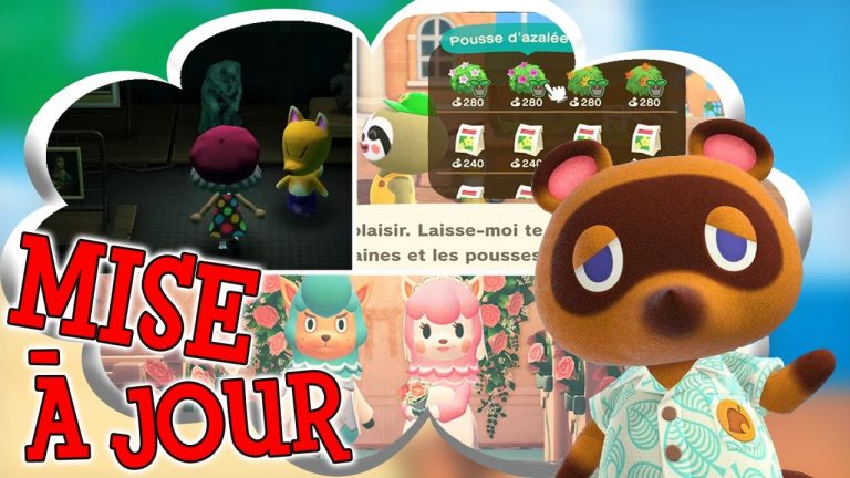 Animal Crossing New Horizons – Une nouvelle mise à jour avec pleins de surprises !