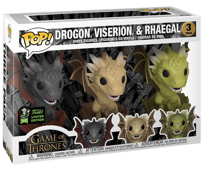 Figurines-Funko-POP-pack-Dragon-dans-Game-of-Thrones