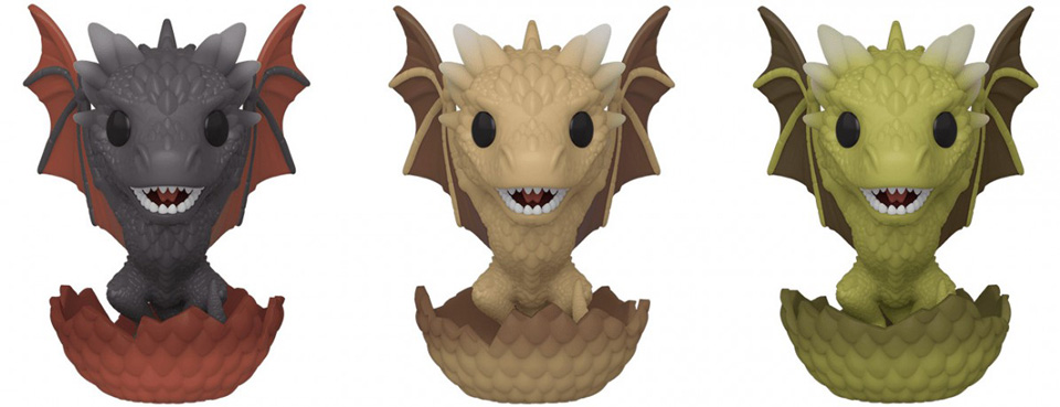 Figurines-Funko-POP-triple-pack-Dragon-dans-Game-of-Thrones