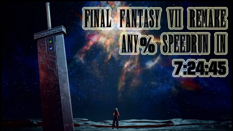 Final Fantasy VII Remake Speedrun !