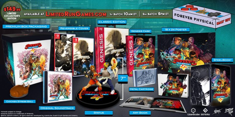 Streets of Rage 4 – Edition collector Limited Run Games