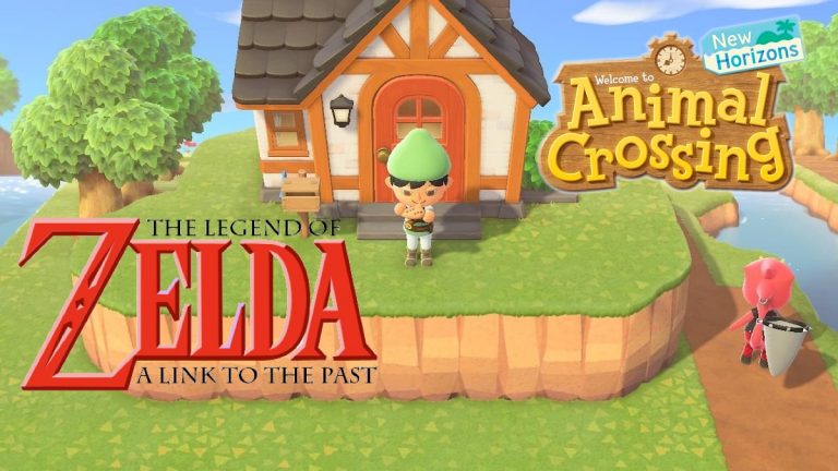 The Legend of Zelda: A Link to the Past dans Animal Crossing New Horizons