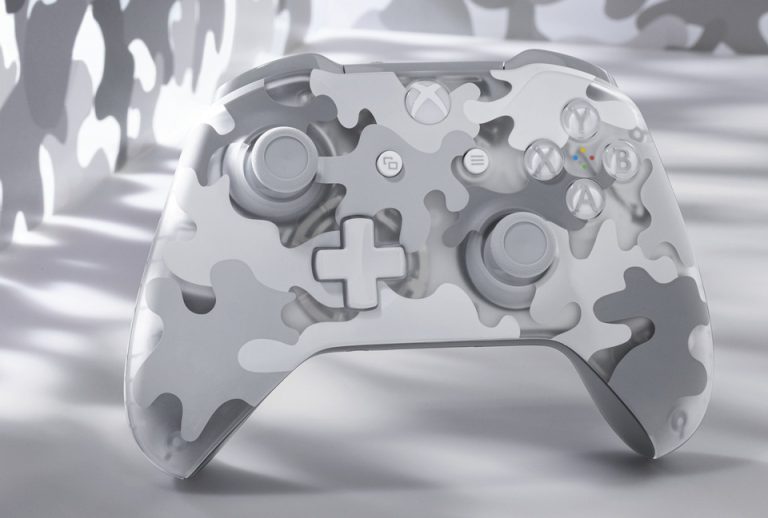 Manette Xbox One – édition spéciale Artic Camo