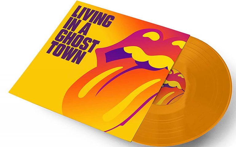 « Living in a Ghost Town » des Rolling Stones – Edition Vinyle Coloré Jaune