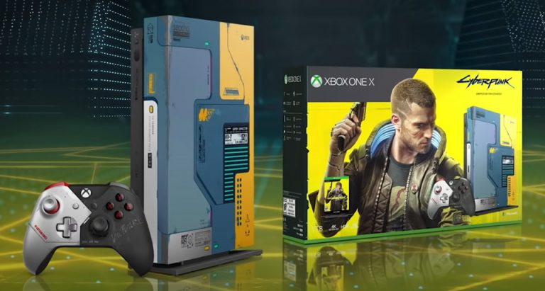 Xbox One X collector Cyberpunk 2077