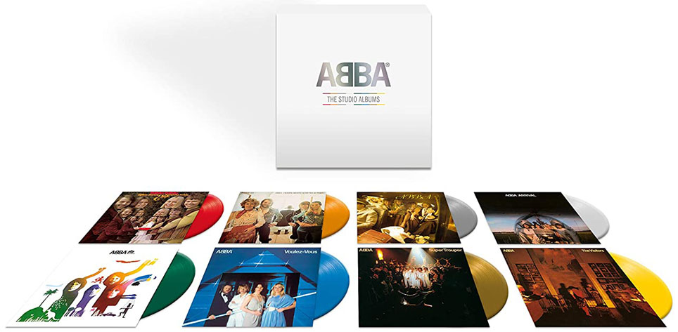 Abba-studio-album-coffret-integrale-Vinyle-LP-Complete-vinyl-edition-collector