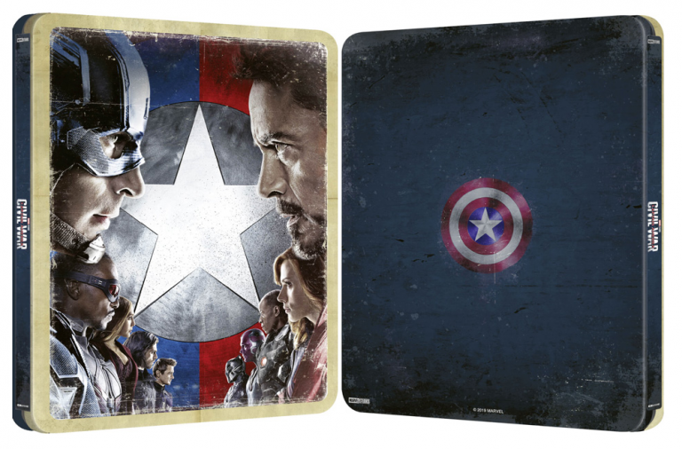 Captain America : Civil War – Steelbook 4K Zavvi