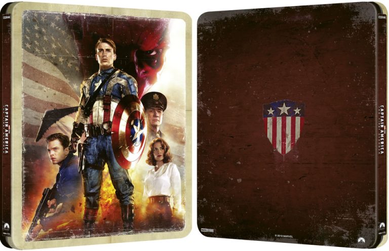 Captain America – Steelbook 4K Zavvi