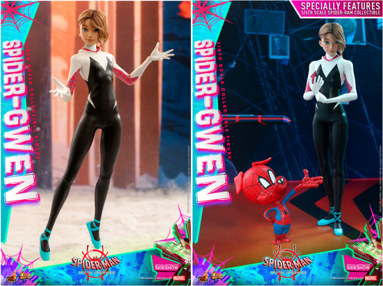 Figurine Spider-Gwen dans Spider-Man: New Generation – Hot Toys
