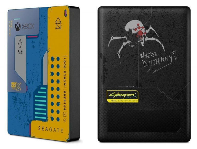 Disque dur portable Xbox One – Edition collector Cyberpunk 2077