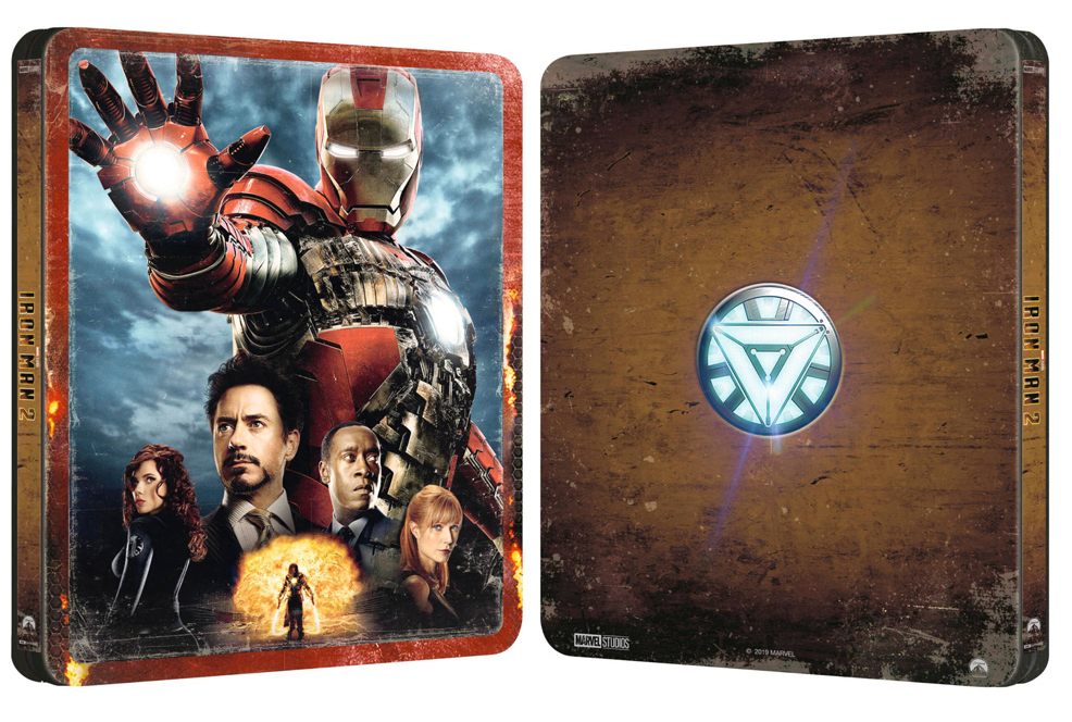Iron Man 2 – Steelbook blu-ray 4K ultra HD