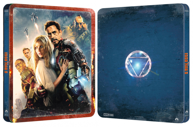 Iron Man 3 – Steelbook blu-ray 4K ultra HD