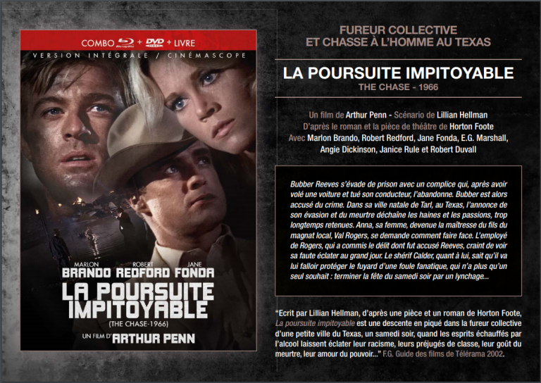 La Poursuite impitoyable – Pour le première fois en Blu-ray !