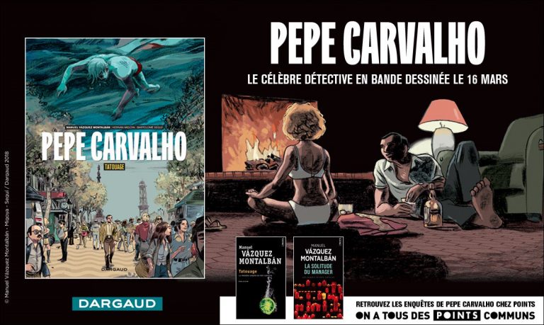 Préview BD, Pepe Carvalho La Solitude du manager chez Dargaud