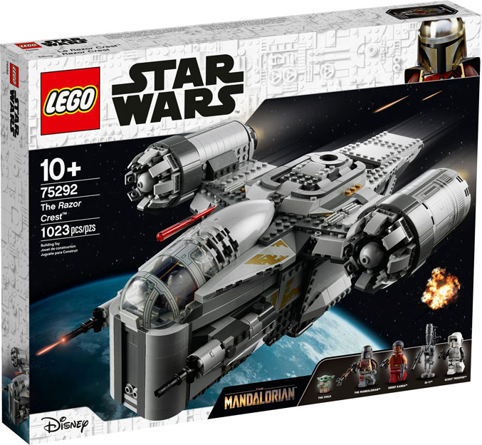 Razor-Crest-75292-Lego-star-wars-mandalorian-vaisseau