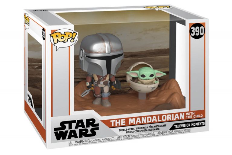 Figurine Funko Pop Star Wars – The Mandalorian et Bébé Yoda