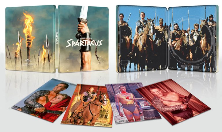 Steelbook Spartacus 4K – Édition Limitée 60ème Anniversaire