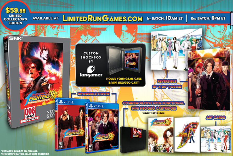 The-King-of-Fighters-98-Ultimate-Match-édition-collector-Limited-Run-Games