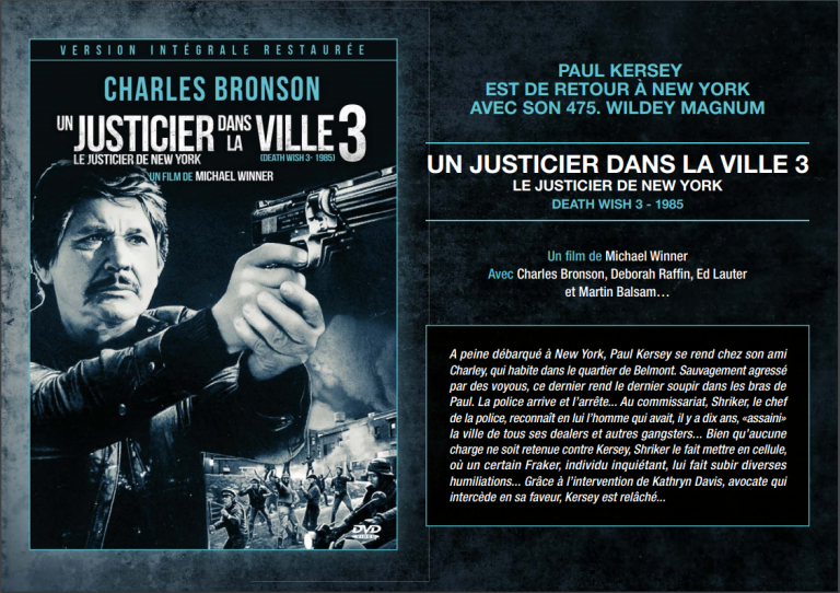 Un justicier dans la ville 3 – En Blu-ray pour la première fois !