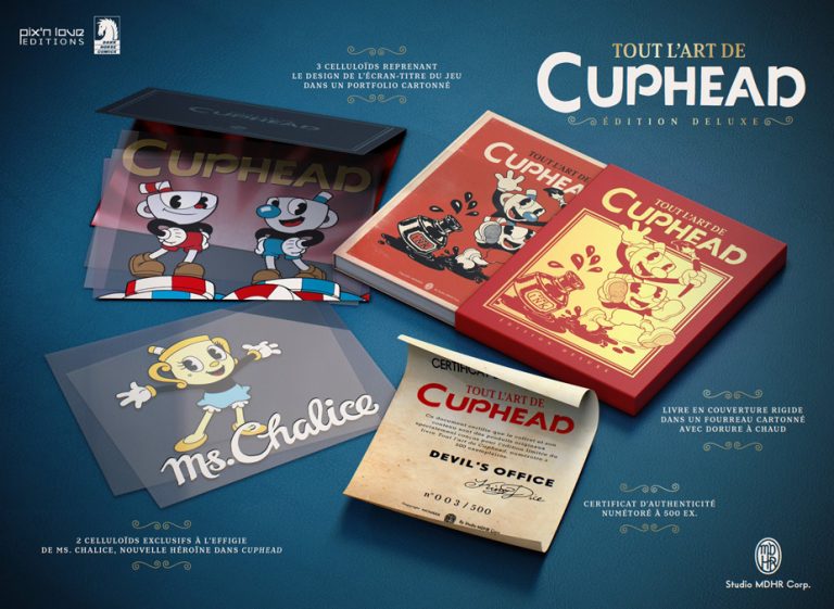 Tout l’art de Cuphead – Edition Collector est enfin disponible !