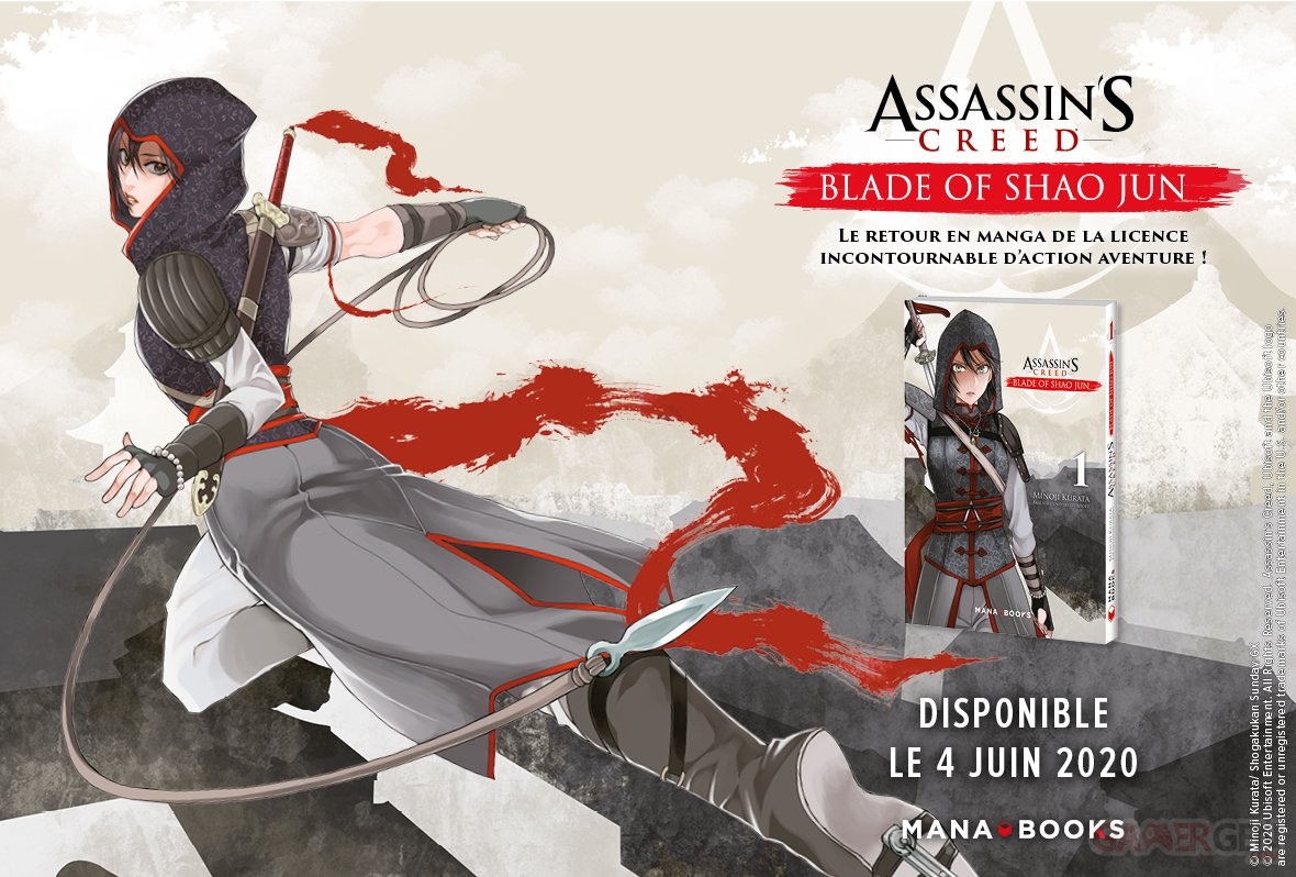 Assassin's Creed Blade Of Shao Jun Assassin's Creed: Blade of Shao Jun - Le manga chez Mana Books