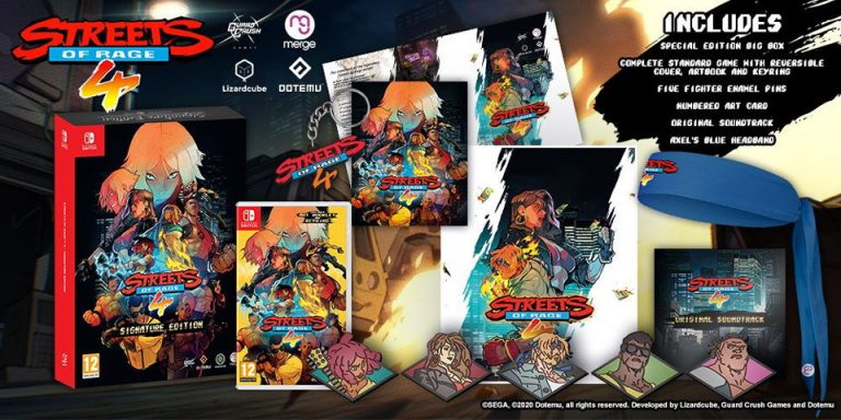 Streets of Rage 4 – Edition Collector Signature