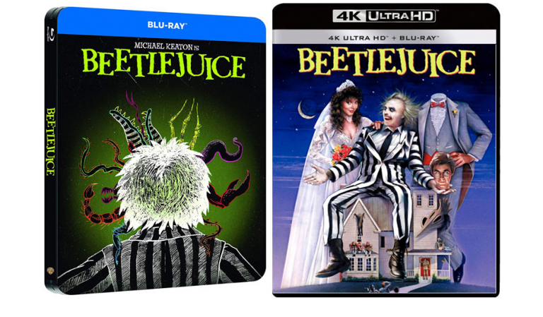 Beetlejuice – Steelbook Blu-ray, DVD et 4K collector en édition limitée