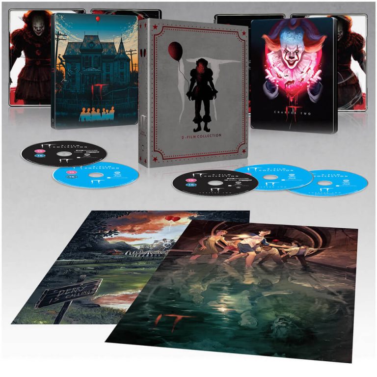 Ça Chapitres 1 et 2 – Steelbook Blu-ray 4K Ultra HD