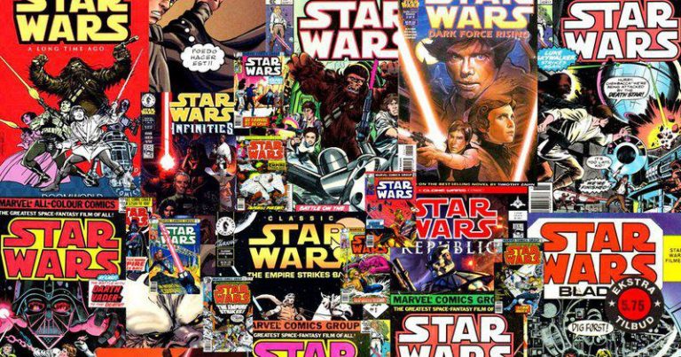 Les éditions Delcourt – Checklist Comics Star Wars