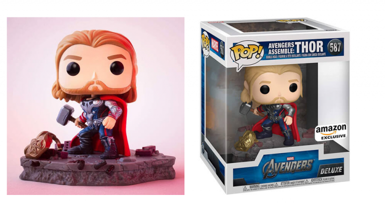 Figurine Funko Pop – Deluxe Marvel Avengers Thor