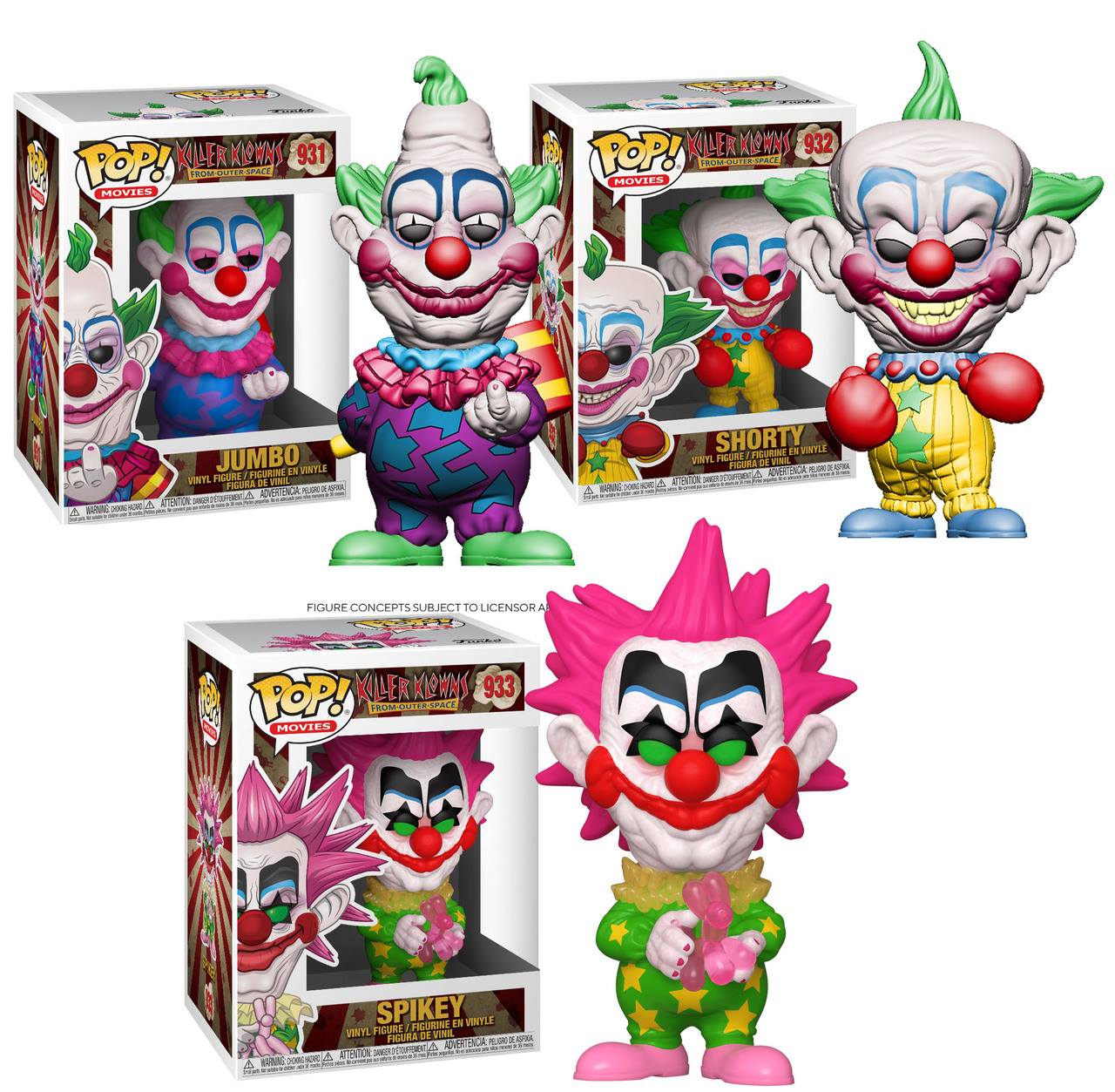 killer clown from outer space funko pop