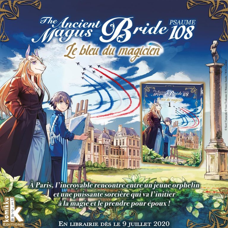 Le Bleu du Magicien – Dès le 09 juillet en librairie ! (Komikku Editions)