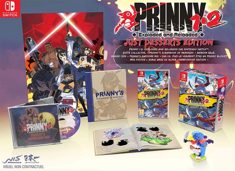 Prinny 1 & 2 Exploded And Reloaded – Edition collector Just Desserts Edition 2020