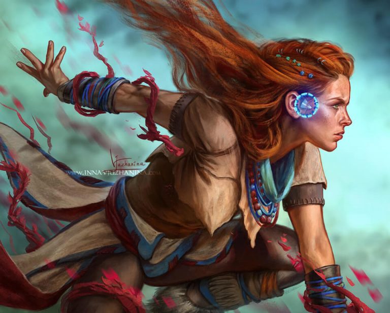 Art Print – Aloy dans Horizon Zero Dawn