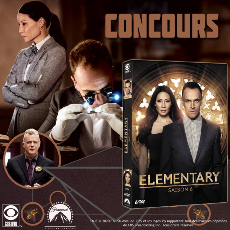 Concours – Elementary : 4 coffrets DVD de la saison 6 à gagner!