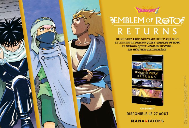 Dragon Quest Emblem of Roto Returns annoncé par Mana Books