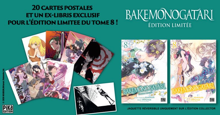 Edition limitée pour le manga Bakemonogatari (tome 8)