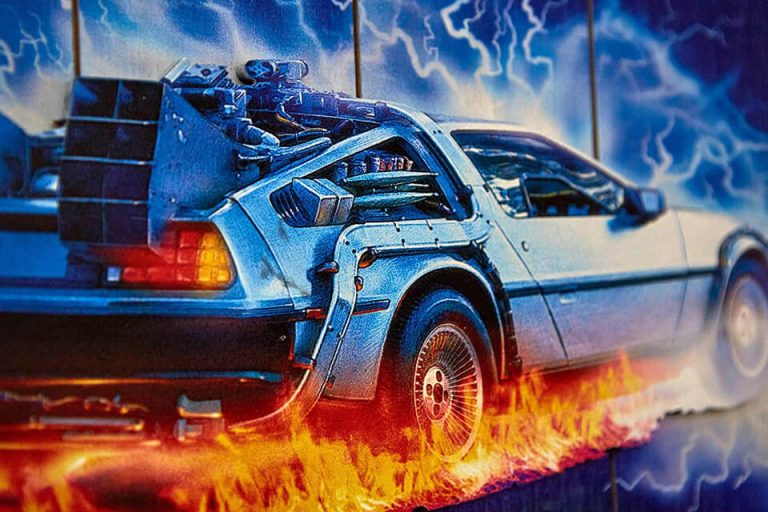 Poster 3D Back to the Future (Retour vers le Futur)