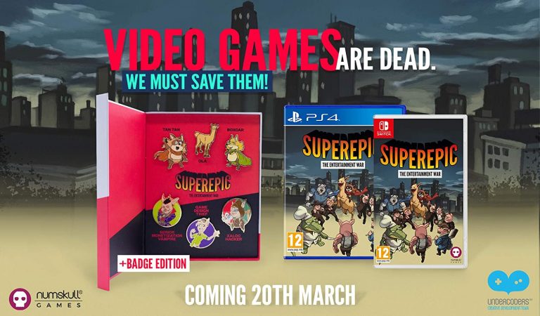 SuperEpic The Entertainment War Badge – Collectors Edition