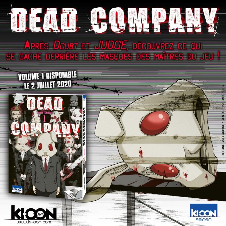 Dead Company – Découvrez un extrait du manga publié par Ki-oon