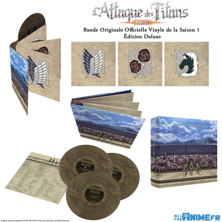 L’Attaque des Titans – Bande Originale Vinyle Édition Deluxe