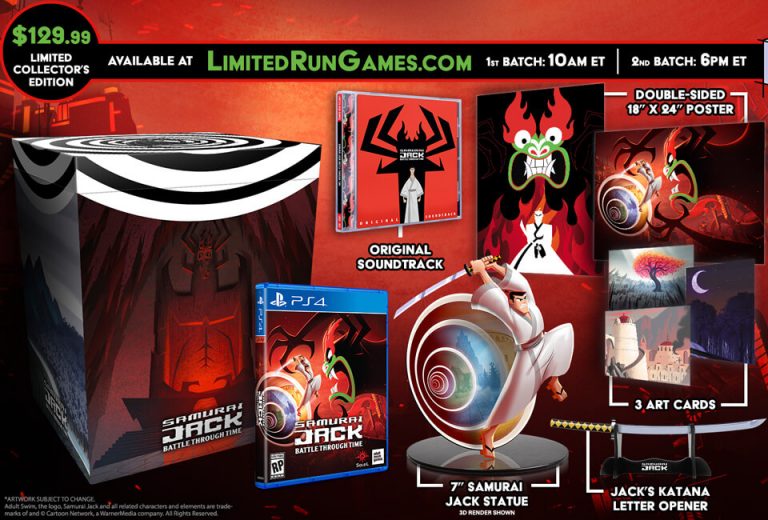 Samurai Jack : Battle Through Time – Edition collector Limited run games