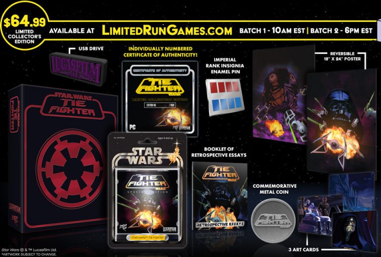 Star Wars : TIE Fighter – Edition collector Limited Run Games
