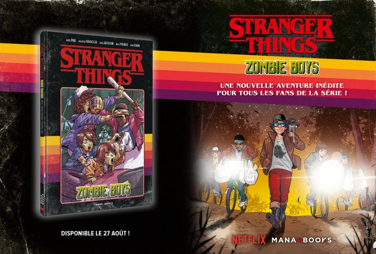 Stranger Things : Zombie Boys – La bande dessinée est dispo chez ManaBooks !