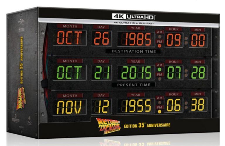 Trilogie Retour vers le Futur – Coffret collector