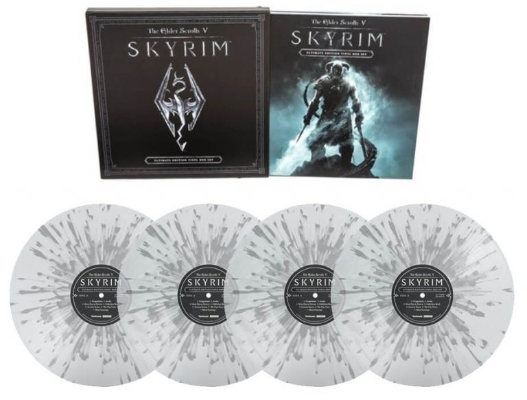Coffret bande originale Skyrim – Edition Ultime Vinyle Transparent