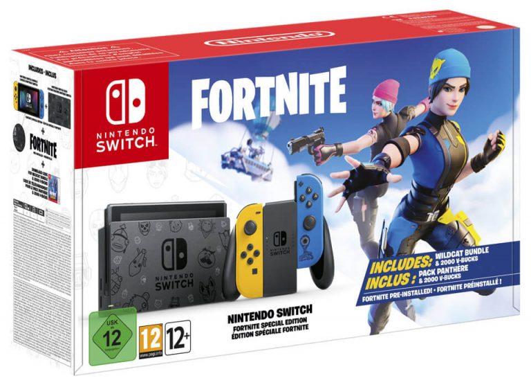 Console Nintendo Switch édition Fortnite