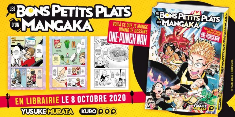 Les bons petits plats d’un mangaka – Le nouveau manga des éditions Kurokawa