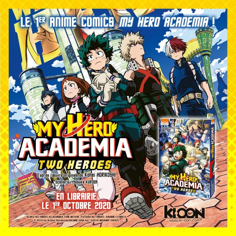 Découvrez les premières pages de manga « My Hero Academia Two Heroes »